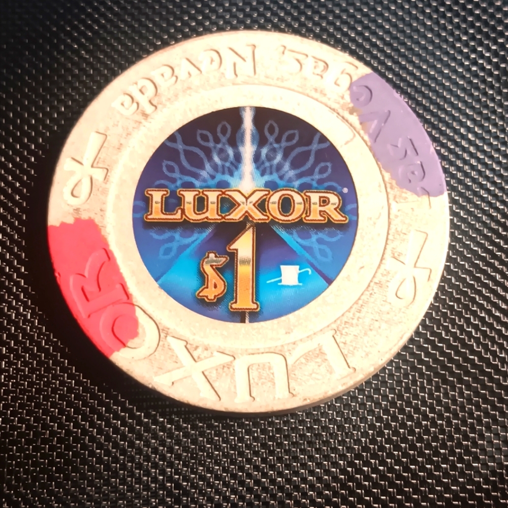 Luxor $1 Casino Chip
